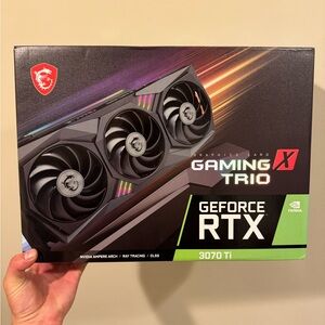 MSI Black Gaming Graphics Card with Advanced Features